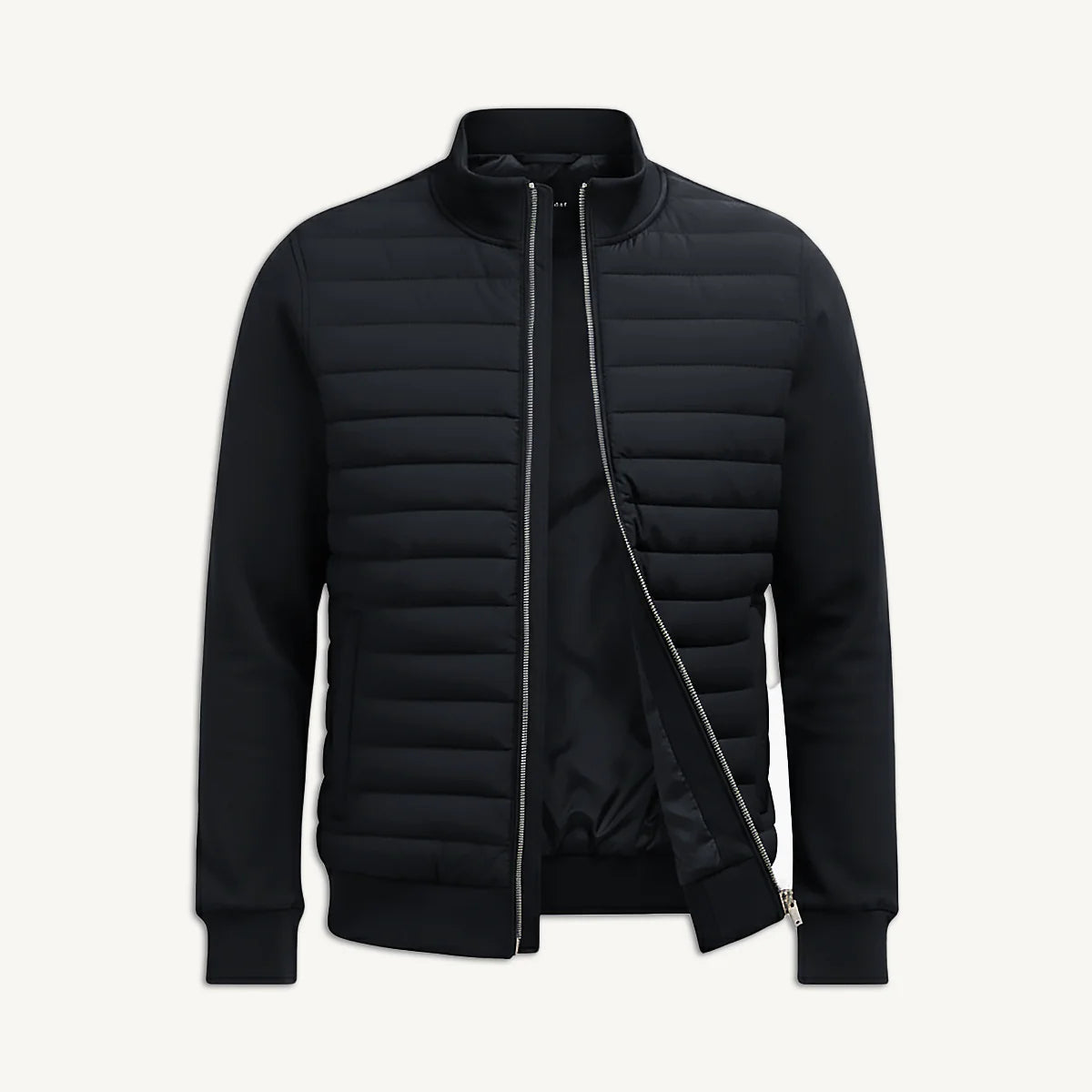 Men's Quilted Bomber Jacket – Lightweight Everyday Comfort
