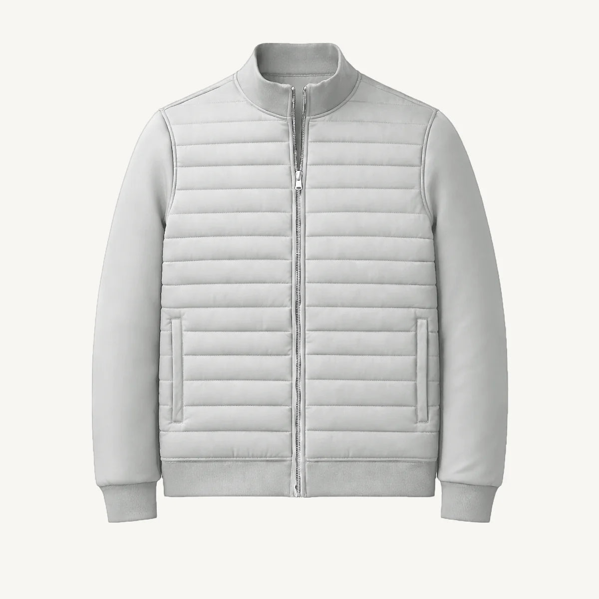 Men's Quilted Bomber Jacket – Lightweight Everyday Comfort