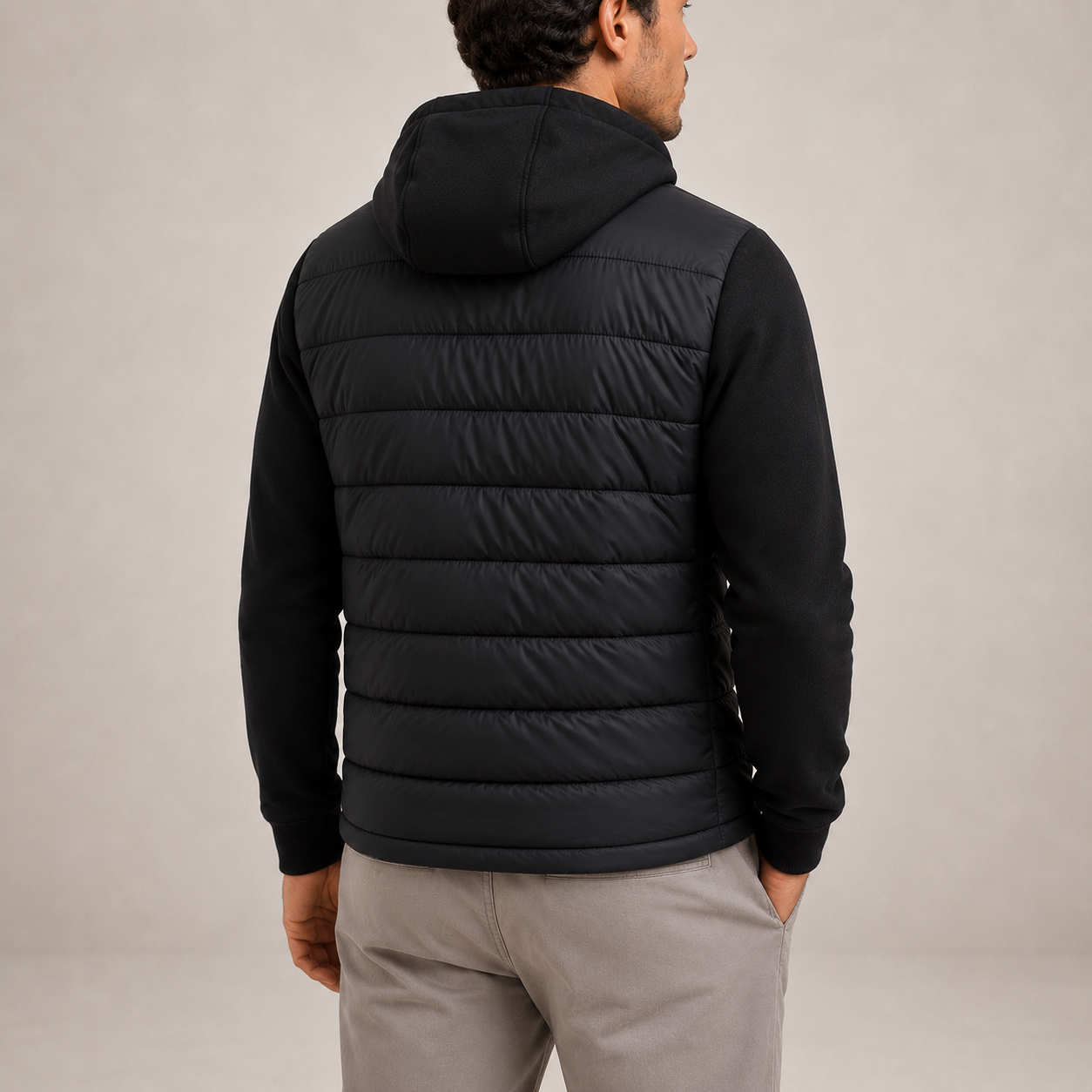 Men's Hooded Lightweight Puffer Jacket i Everyday Comfort