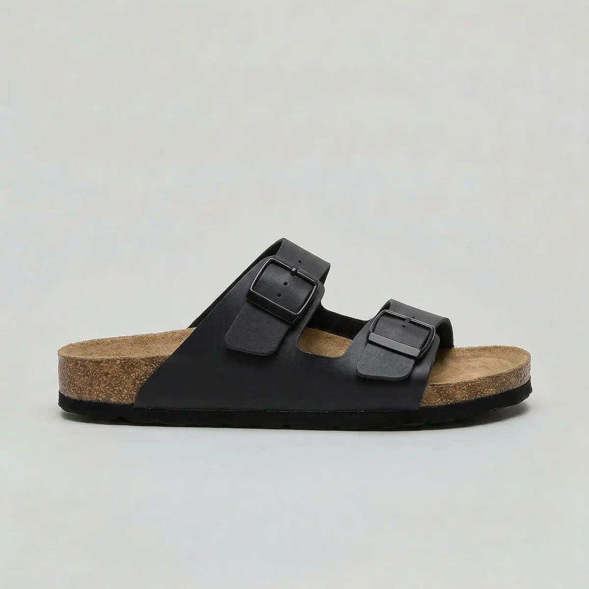 Men’s Double-Strap Sandals | Adjustable Buckle Comfort