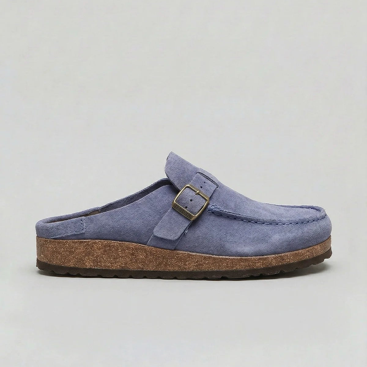 Unisex Clogs | Suede Look with Adjustable Buckle