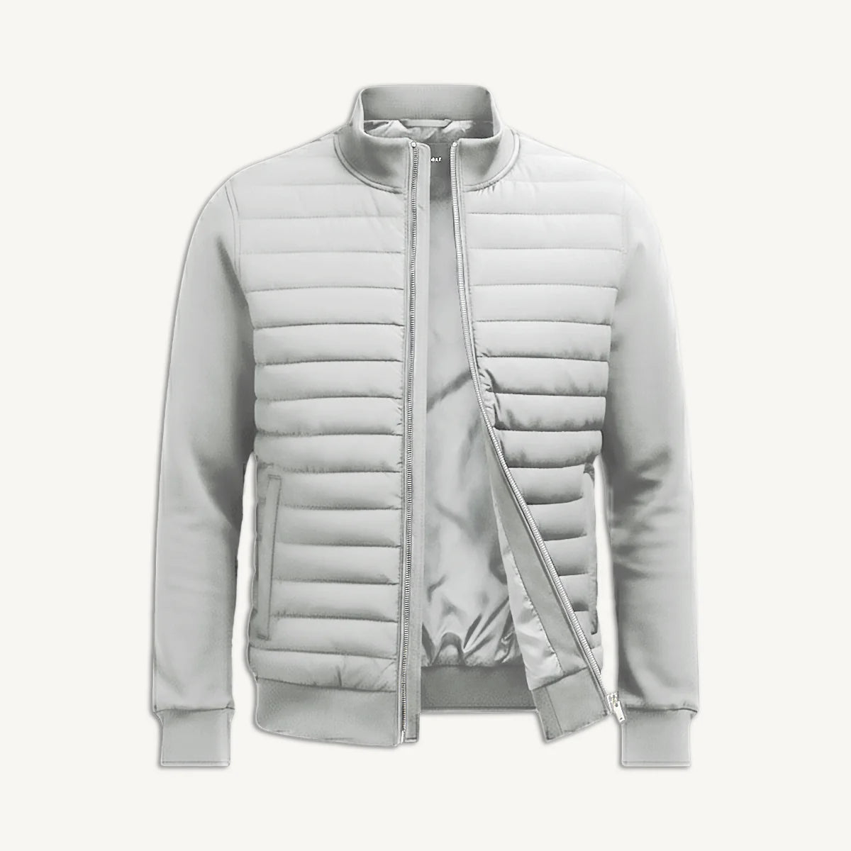 Men's Quilted Bomber Jacket – Lightweight Everyday Comfort
