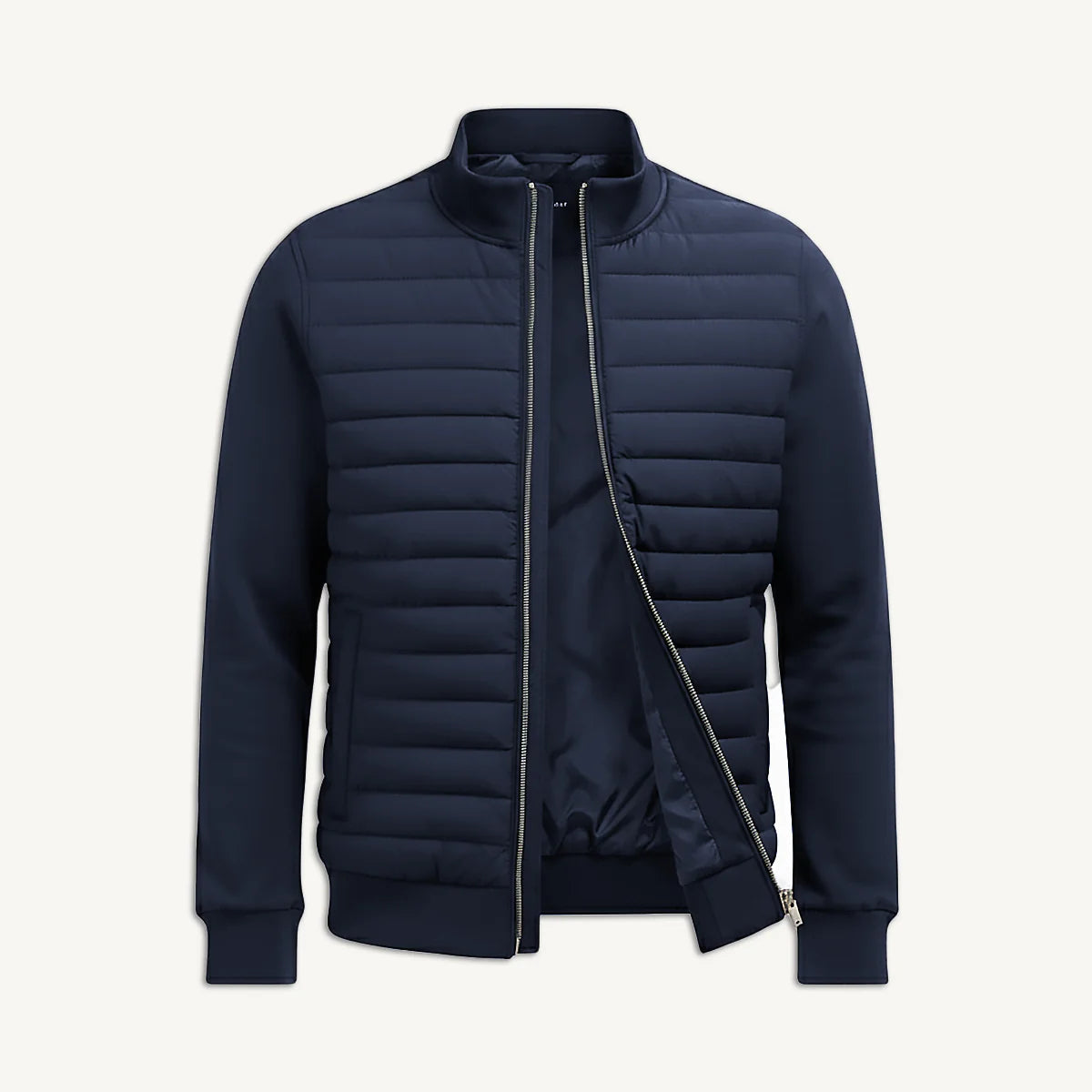 Men's Quilted Bomber Jacket – Lightweight Everyday Comfort