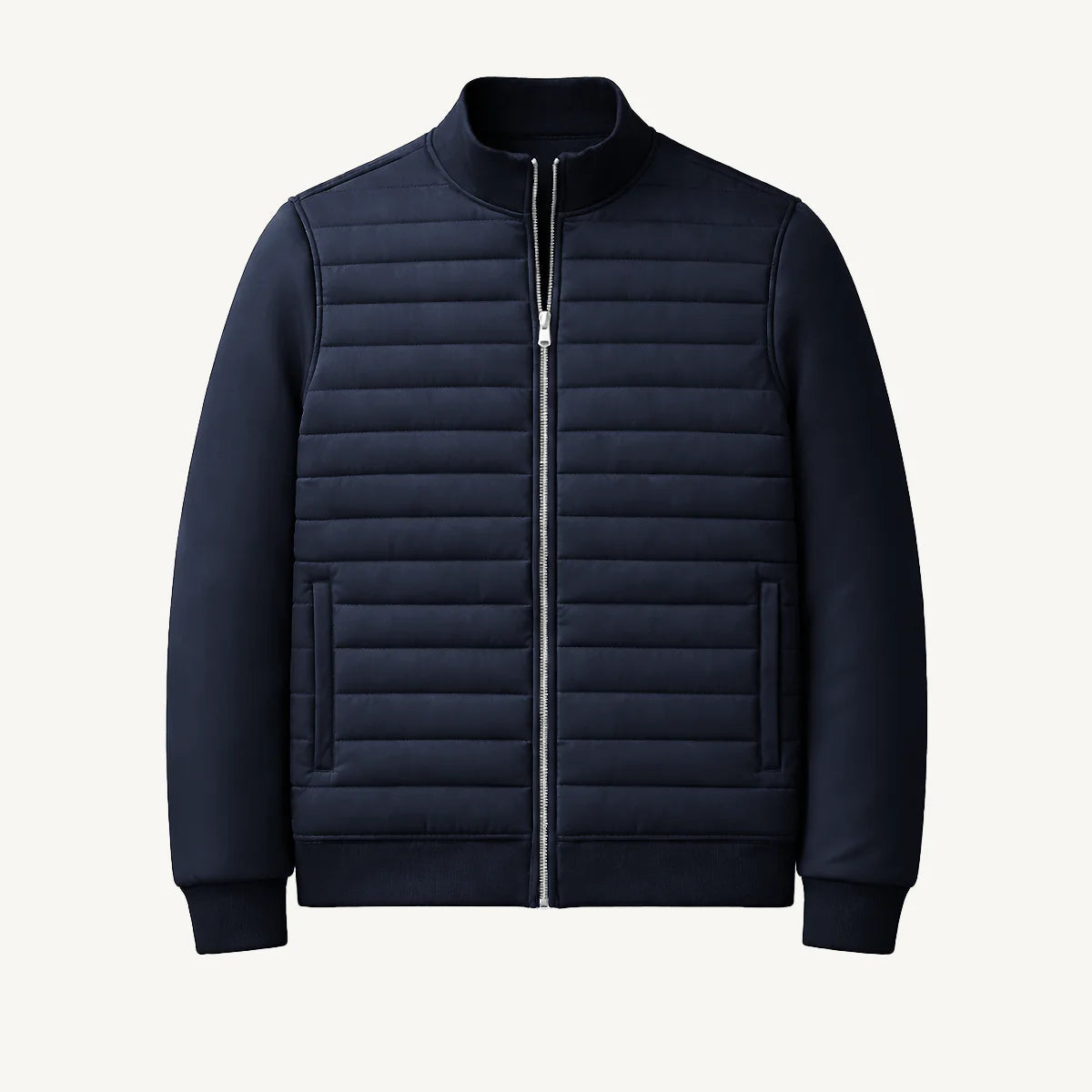 Men's Quilted Bomber Jacket – Lightweight Everyday Comfort