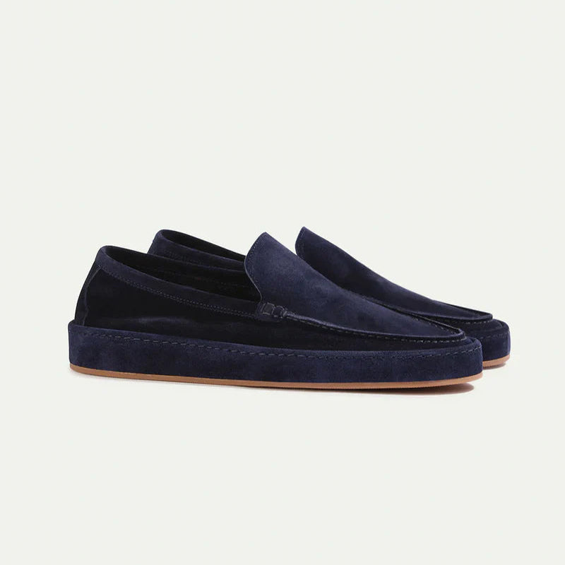 Men’s Premium Suede Loafers – Cushioned Comfort for Everyday Wear