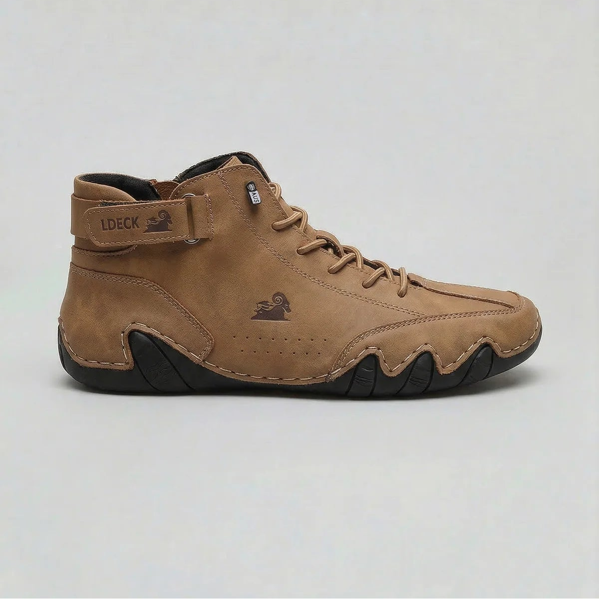 Men's Waterproof Suede High Top Boots | Cushioned Comfort