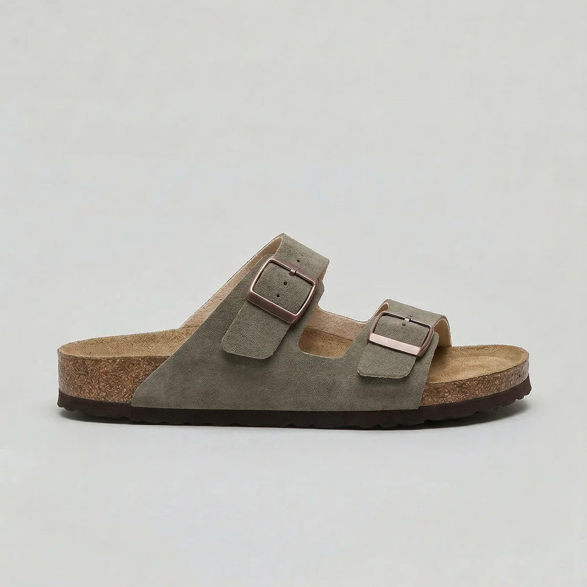 Men’s Double-Strap Sandals | Adjustable Buckle Comfort