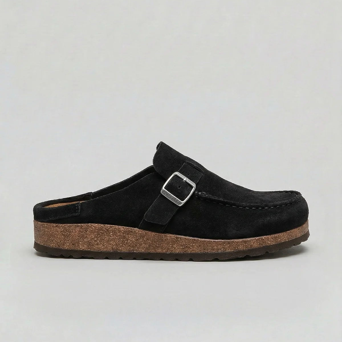 Unisex Clogs | Suede Look with Adjustable Buckle