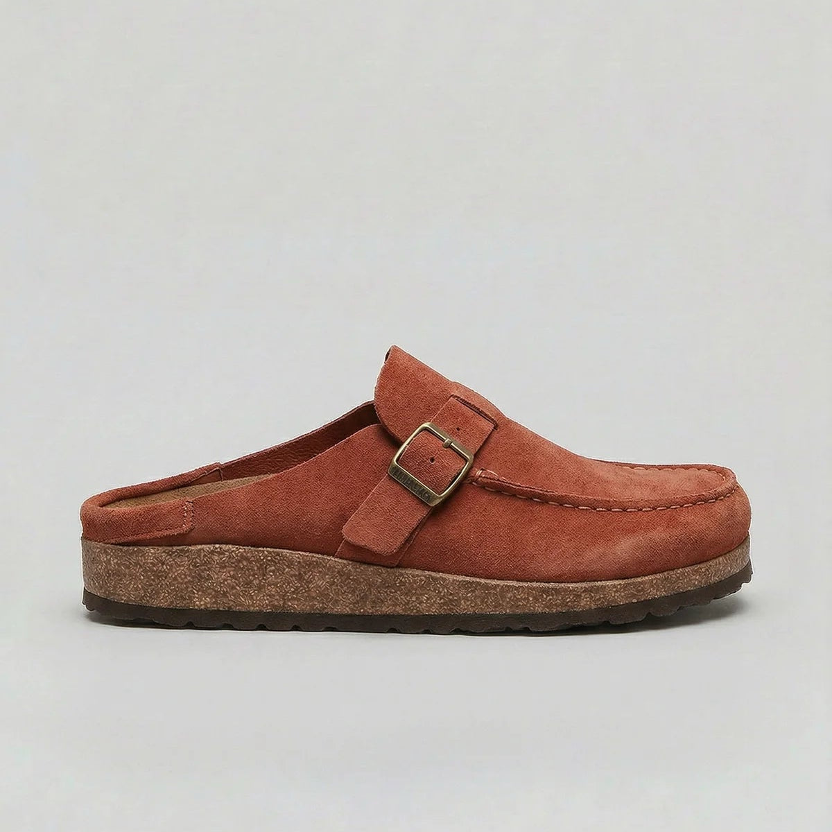 Unisex Clogs | Suede Look with Adjustable Buckle