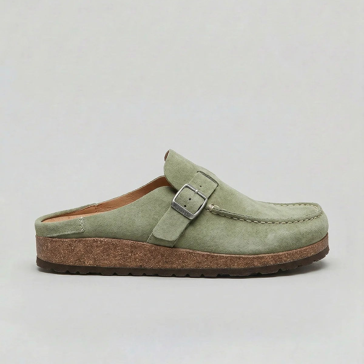 Unisex Clogs | Suede Look with Adjustable Buckle